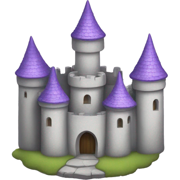 lavender castle emoji