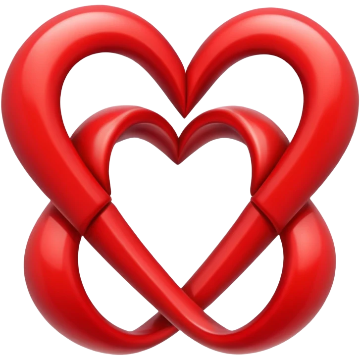two hearts together emoji