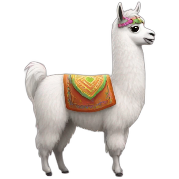 llama magic emoji
