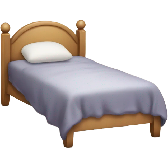 perdona durmiendo en una cama  emoji