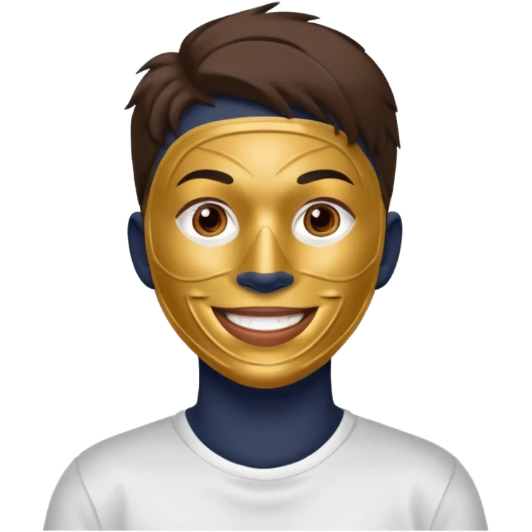 beauty facemask boy emoji