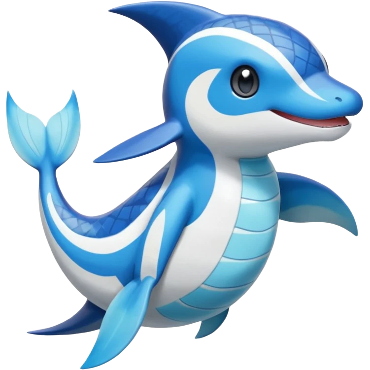 Meloetta-Sharpedo-Lapras-Pokémon-Fakémon-fusion-hybrid-creature emoji