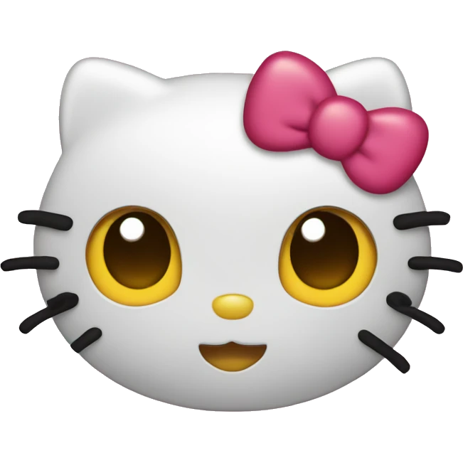 hello kitty heart emoji