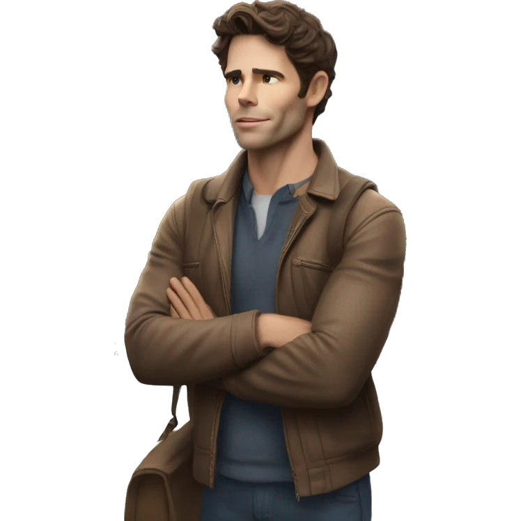 James marsden waiting for a bus emoji