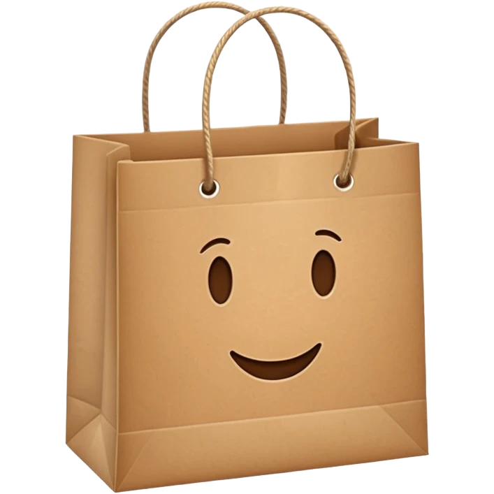 sac de shopping  emoji