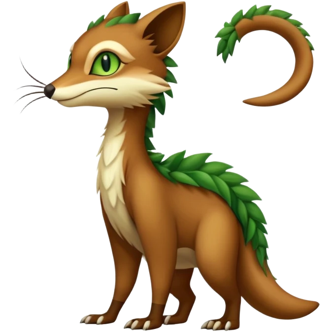  Fakémon-Bagbean-Vernid-creature (full body) emoji