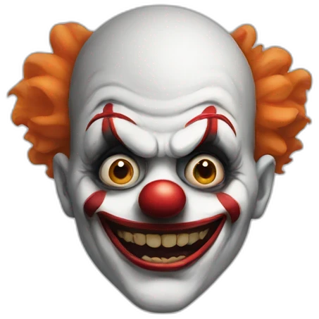 Scary Clown emoji