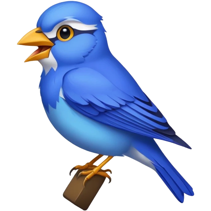 blue larks emoji