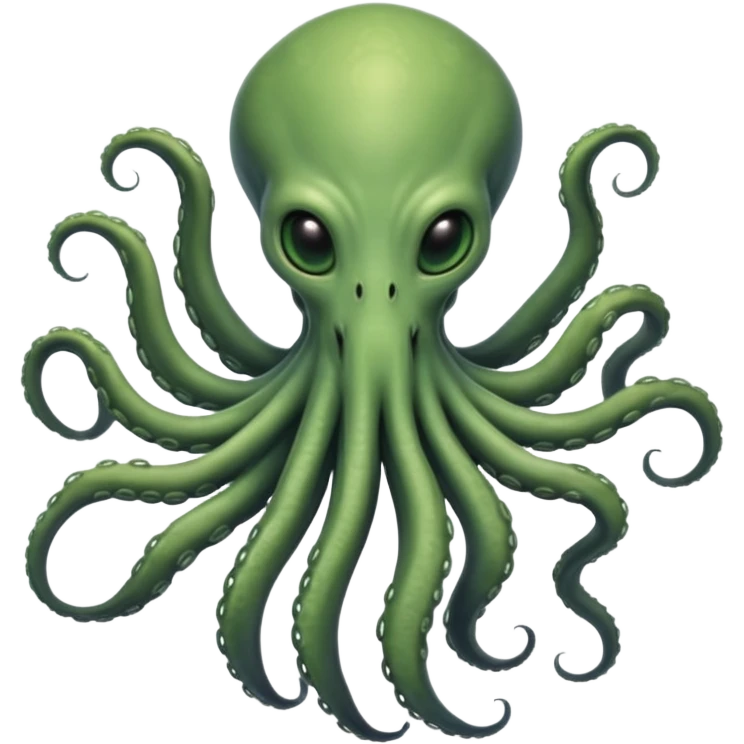 full body peacefull alien witgh tenticals emoji