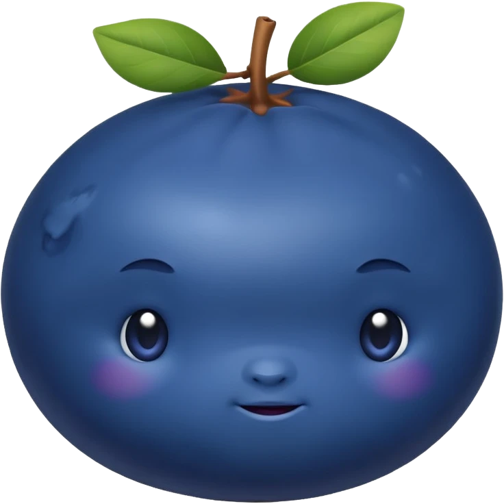 Blueberry emoji