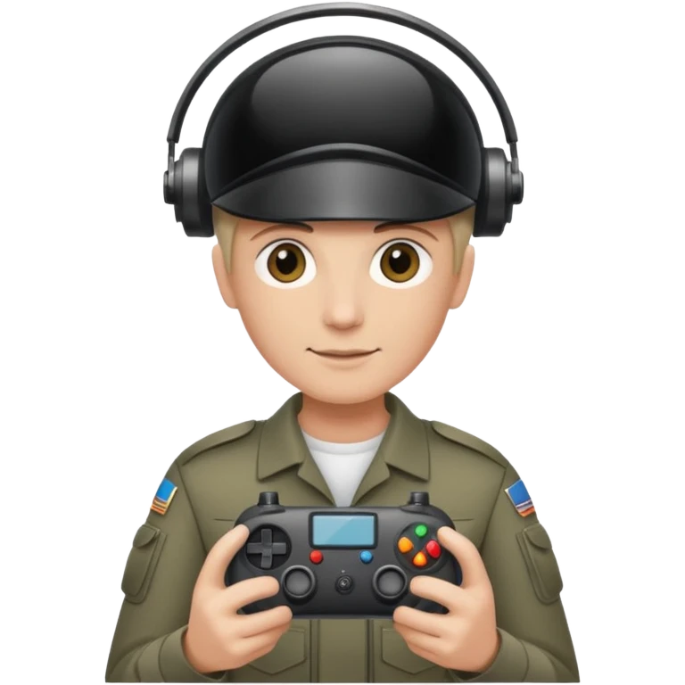 Adult with controller,Drone Pilot emoji
