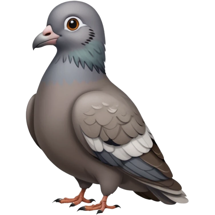 Stinky pigeon emoji