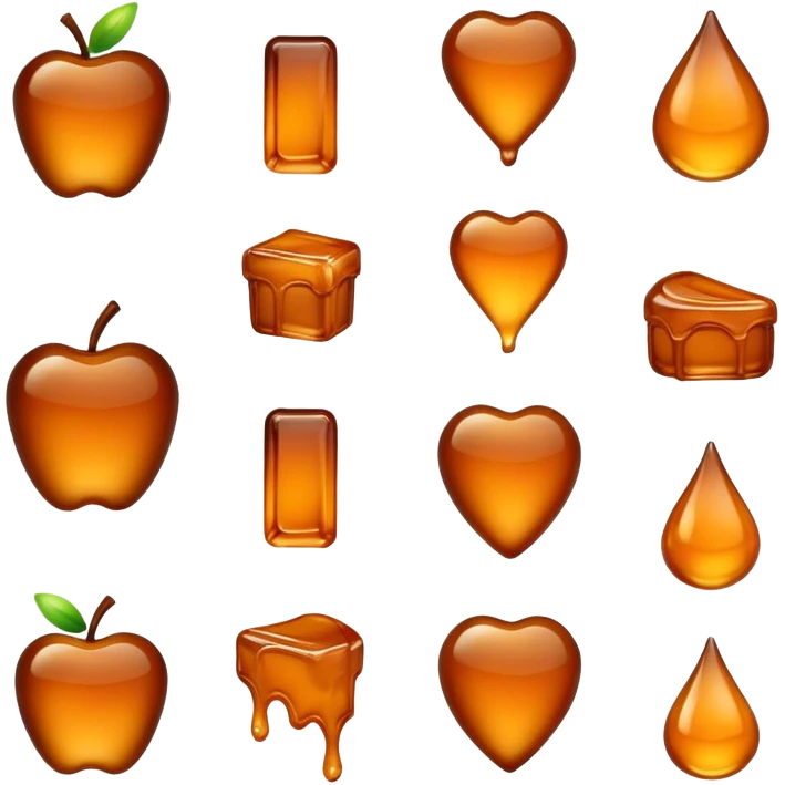 caramel emoji