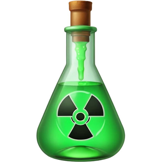 toxic bottle emoji