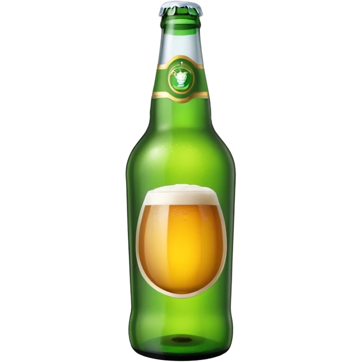 Botella de cerveza emoji