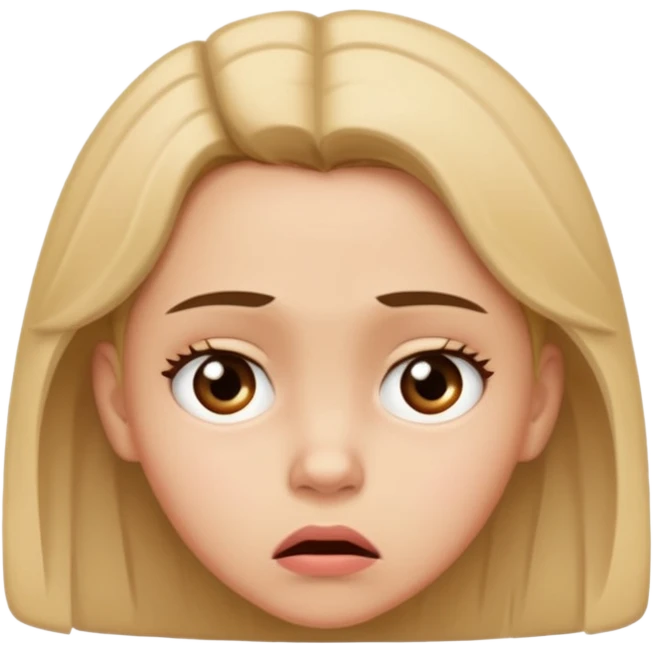 Confused girl emoji  emoji