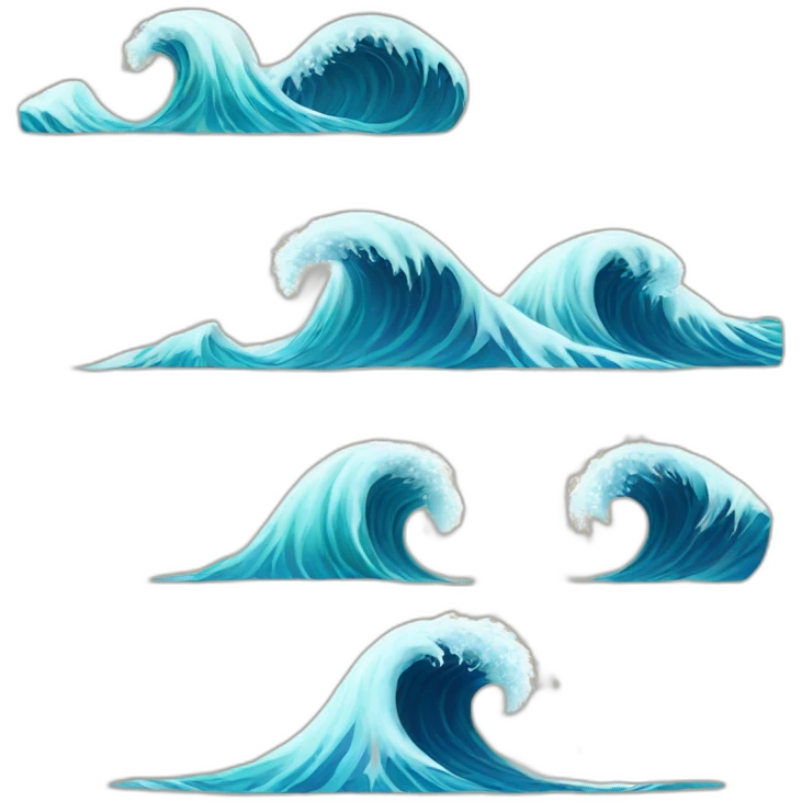 wave emoji