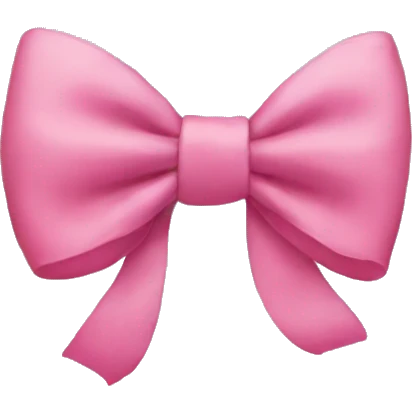 preppy bow  emoji
