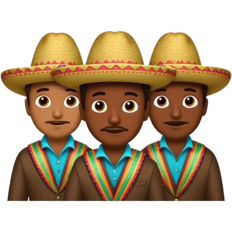 3 amigo emoji