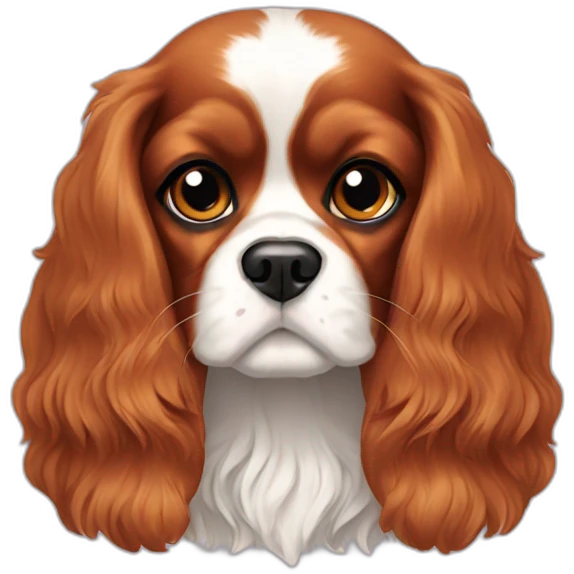 Cavalier king Charles emoji
