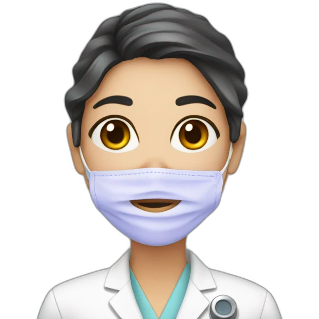 Dermatologista mulher emoji