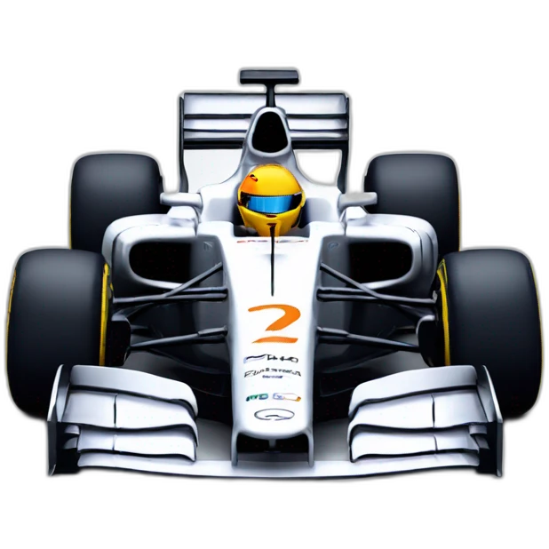 Formula 1 car mclaren emoji