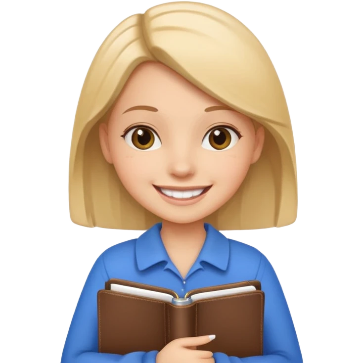 Planner girl emoji