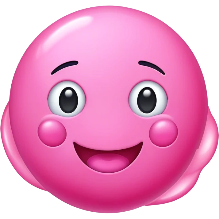 Pink emoji
