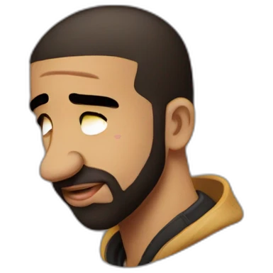 drake crying emoji