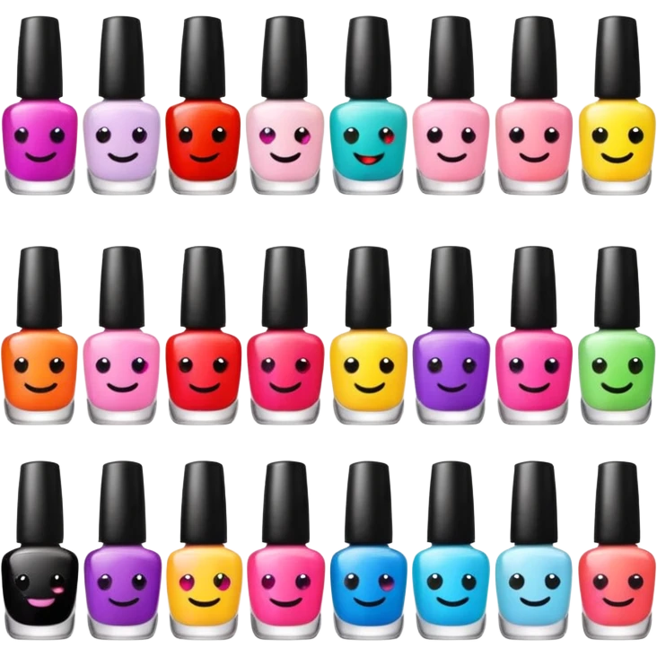 nail related emojis emoji