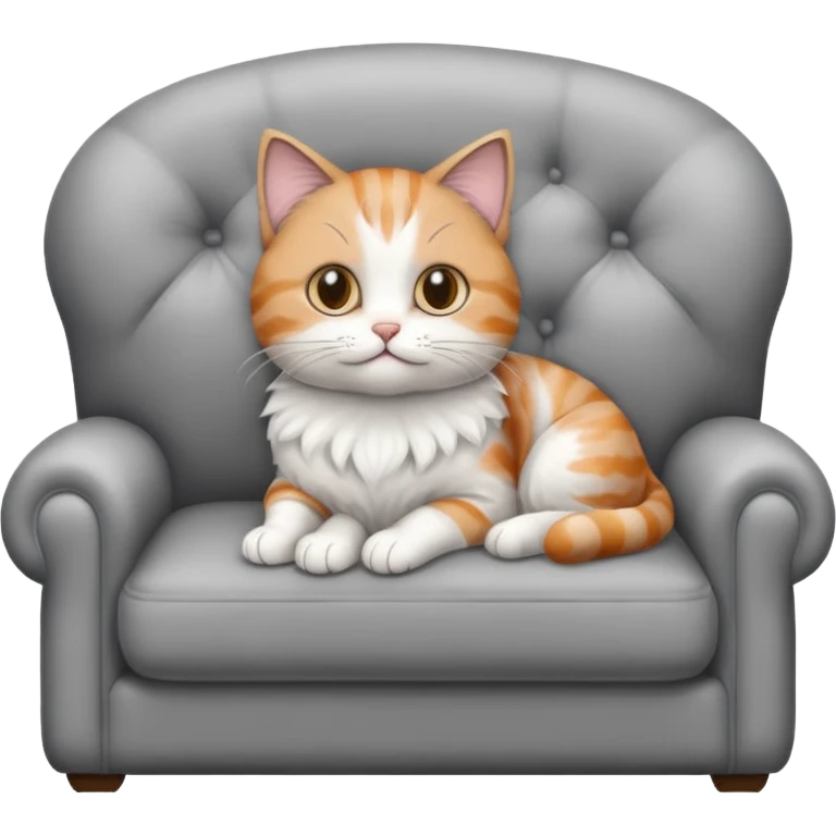 cat in a sofa emoji