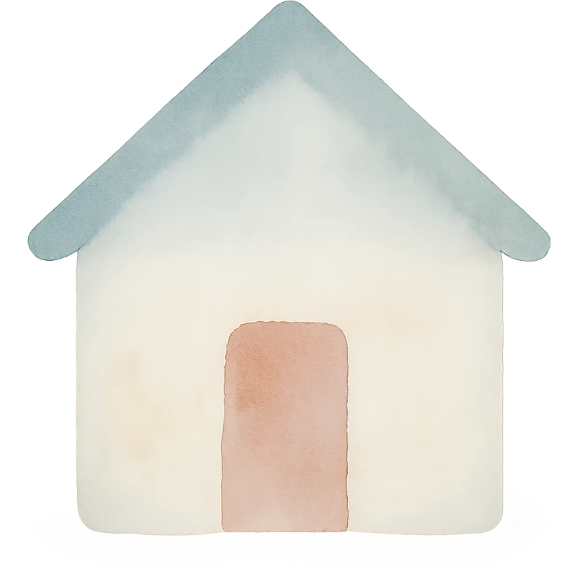 A simple house icon emoji