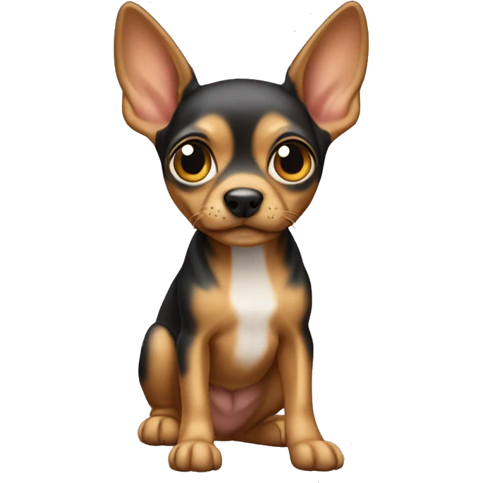 Miniature pincher ￼ emoji