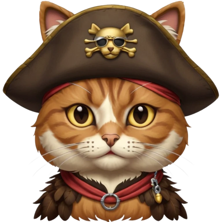 cat pirate emoji