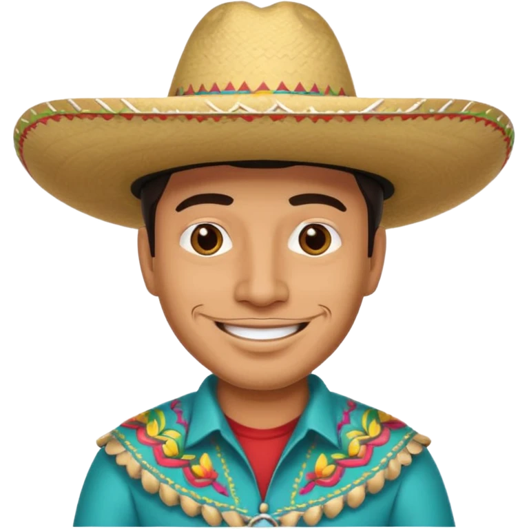 Tejana sombrero hombre emoji