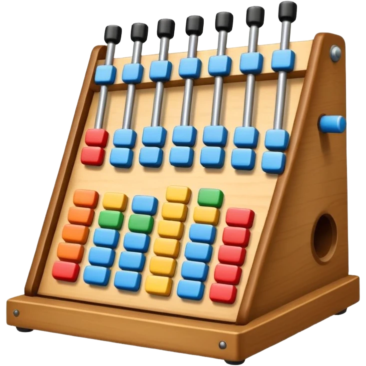 wooden glockenspiel instrument emoji