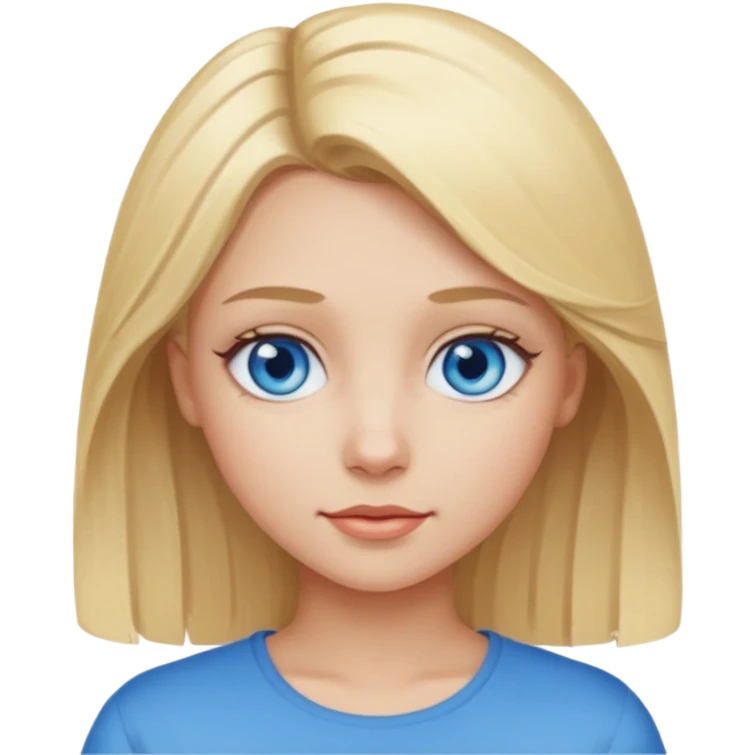girl hair blonde emoji
