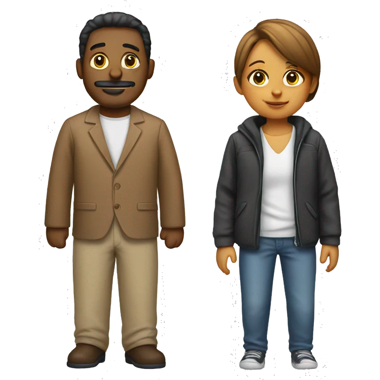 Family man women cat emoji