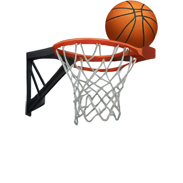 Basketball hoop emoji