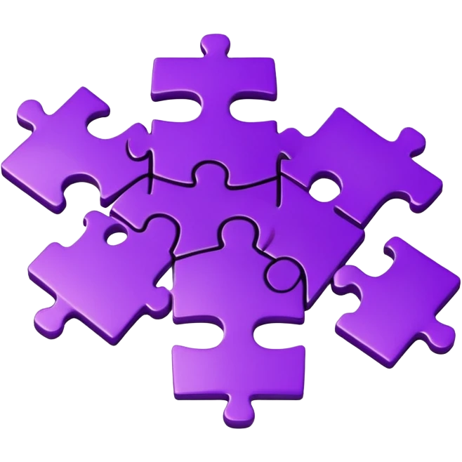 purple puzzel  emoji