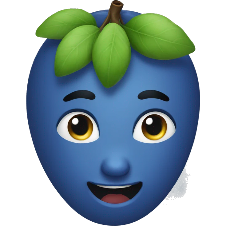 Blueberry emoji