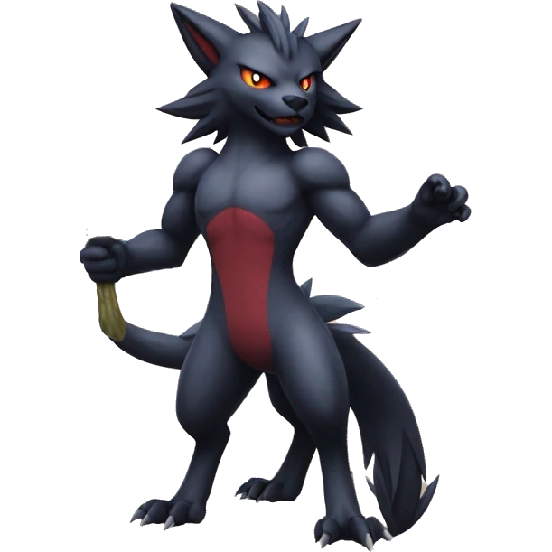 Nargacuga-Litten-Zoroark full body emoji