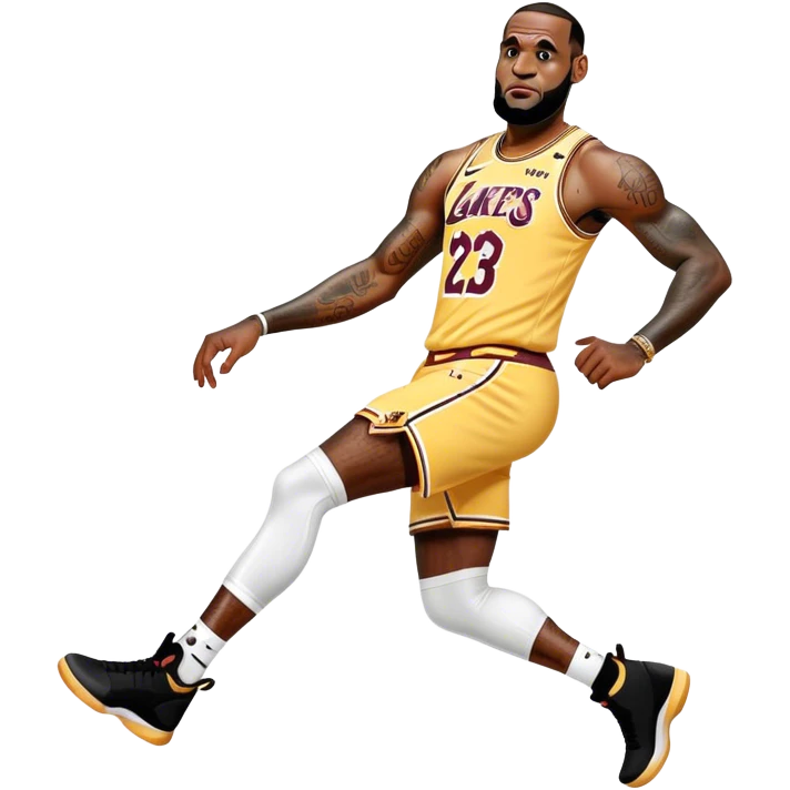 LeBron twearking  emoji