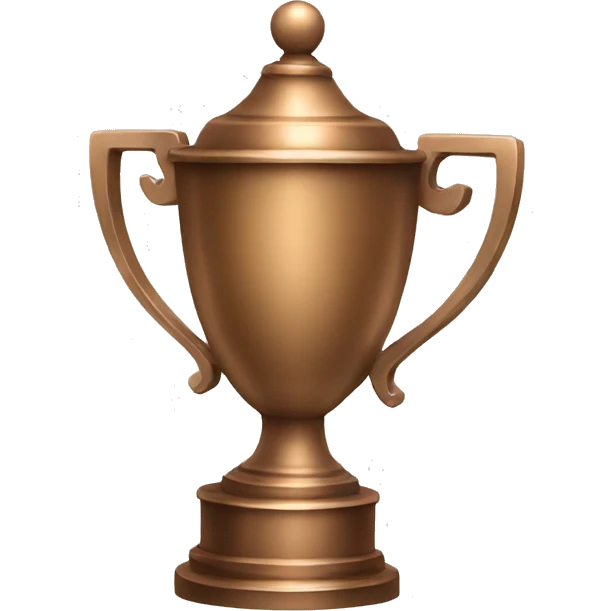 bronze trophy emoji