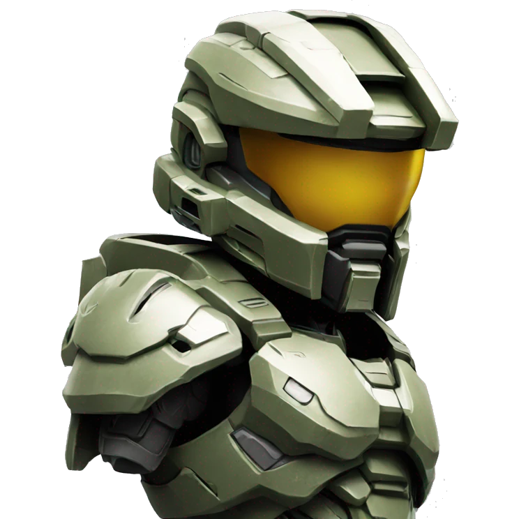 Halo Spartan Standing emoji