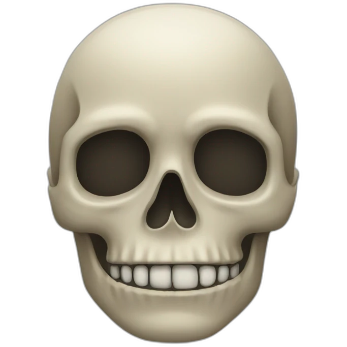 Crâne emoji