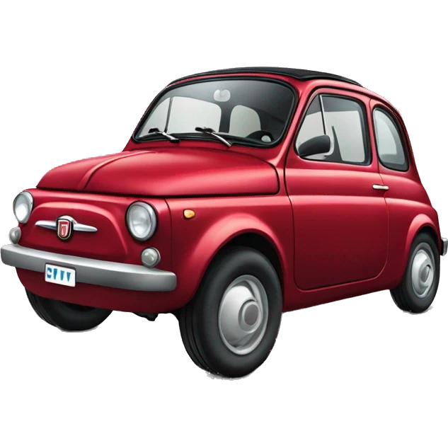 Fiat 500 emoji