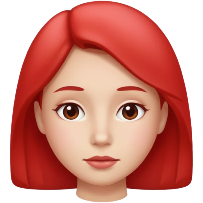 Qui est émie avec des jou rouge emoji