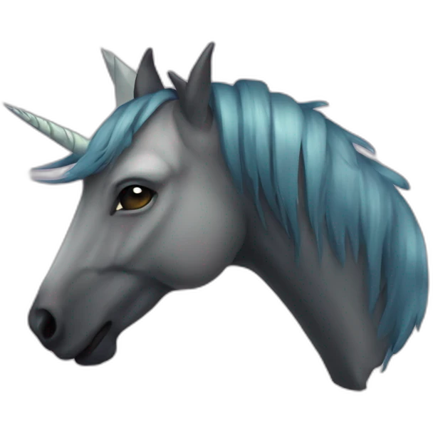 licorne morte emoji