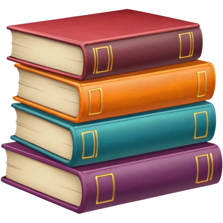 Stack of Books
 emoji